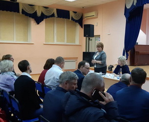 Александра Сызранцева приняла участие во встрече с жителями
