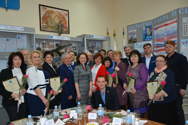 В Саратовской городской Думе работников культуры поздравили с их профессиональным праздником