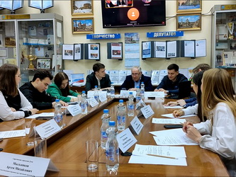 Молодежный парламент при Саратовской городской Думе подвел итоги работы и наметил планы на предстоящий год