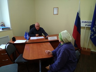 Депутат Саратовской городской Думы Вячеслав Доронин провел очередной прием граждан
