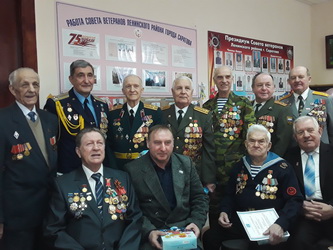 Павел Трафимчик встретился с ветеранами Ленинского района