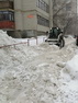 Олег Шаронов проверил работы по очистке дворовых территорий от снега