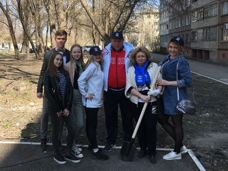 В Заводском районе прошли мероприятия Всероссийского экологического субботника «Зеленая весна-2019»