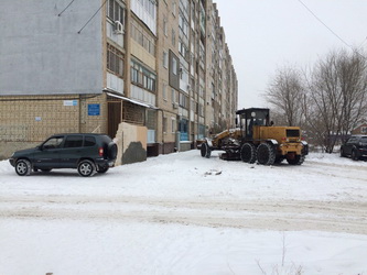 Вячеслав Доронин организовал расчистку снега на 3-м жилом участке Заводского района