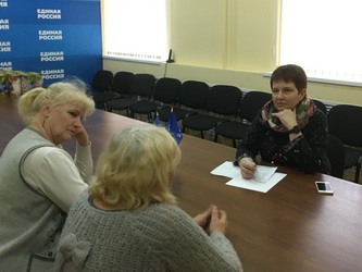 Татьяна Кузнецова провела первый в наступившем году прием граждан
