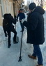 Волонтеры СГАУ вышли на борьбу со снегом