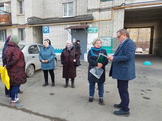 Андрей Аксенов встретился с инициативной группой Пролетарского поселка