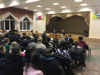 Дмитрий Кудинов ответил на вопросы жителей Октябрьского района