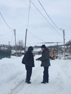В Заводском районе города Саратова после снегопада в праздничные дни возобновлены работы по уборке снега