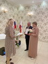 Ирина Видина поздравила супружескую пару с юбилеем свадьбы