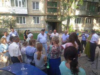 Александра Сызранцева обсудила проблемы благоустройства с жителями Ленинского района
