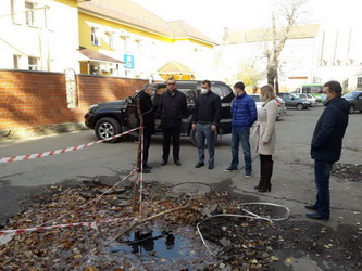 Евгений Чернов и сотрудники администрации проинспектировали места вскрышных работ