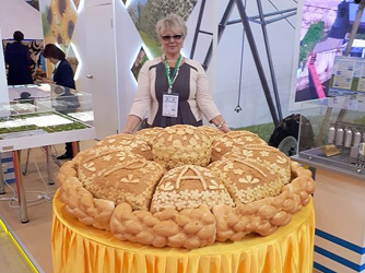 Александра Сызранцева приняла участие в работе XIX Всероссийской агропромышленной выставки «Золотая осень»