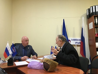 Вячеслав Доронин провел очередной прием граждан по личным вопросам
