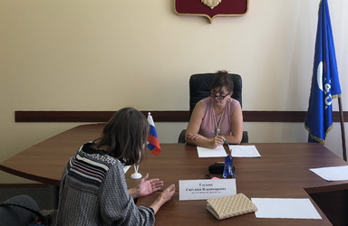 Светлана Глухова провела очередной прием избирателей