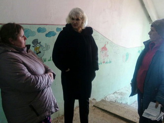 Наталия Груколенко провела выездую встречу с жителями Ленинского райна