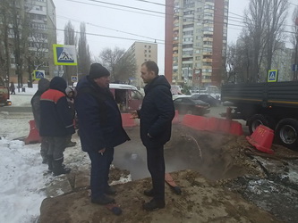 Дмитрий Кудинов проверил ход ремонтных работ