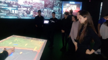 Александр Бондаренко организовал посещение музея для учеников одной из школ микрорайона "Солнечный"