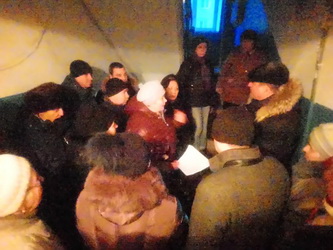 Вячеслав Доронин встретился с жителями многоквартирных домов по Ново-Астраханскому шоссе и по улице Огородной