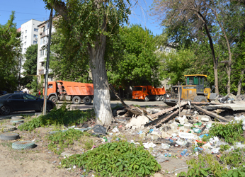 Вячеслав Доронин помог благоустроить 3-й жилой участок Заводского района