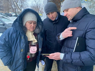 Евгений Чернов продолжает проводить встречи с избирателями