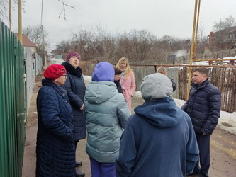 Алексей Сидоров провел выездную встречу с жителями частного сектора своего округа