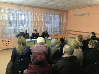 В подростковом клубе «Дружба» Волжского района прошла встреча с жителями