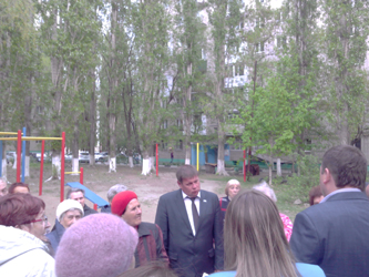 Сергей Агапов встретился с жителями Заводского района