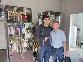 Алексей Сидоров посетил спортивный клуб чемпиона мира, шестикратного чемпиона России по кикбоксингу Врежа Петросяна