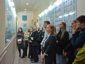 Для студентов была организована экскурсия в музей парламентаризма