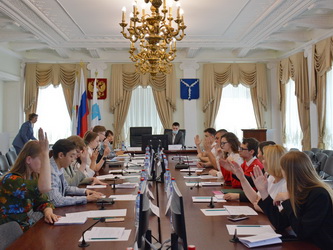 Состоялось 2-е заседание Молодежного парламента при Саратовской городской Думе