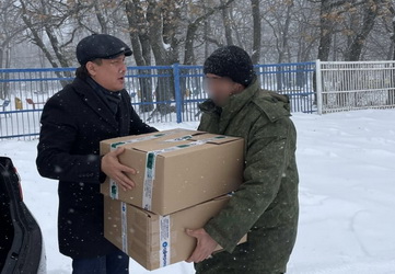 Илья Синицын помог в отправке помощи мобилизованным