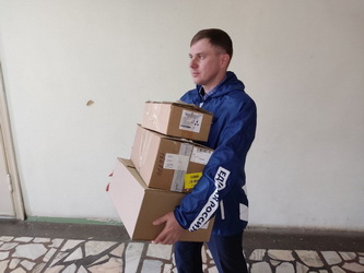 Алексей Сидоров передал гуманитарную помощь для мобилизованных