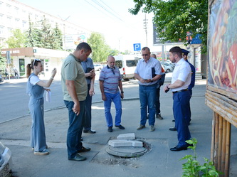 Виктор Марков принял участие в выездном совещании по вопросам соблюдения Порядка проведения работ на подземных коммуникациях